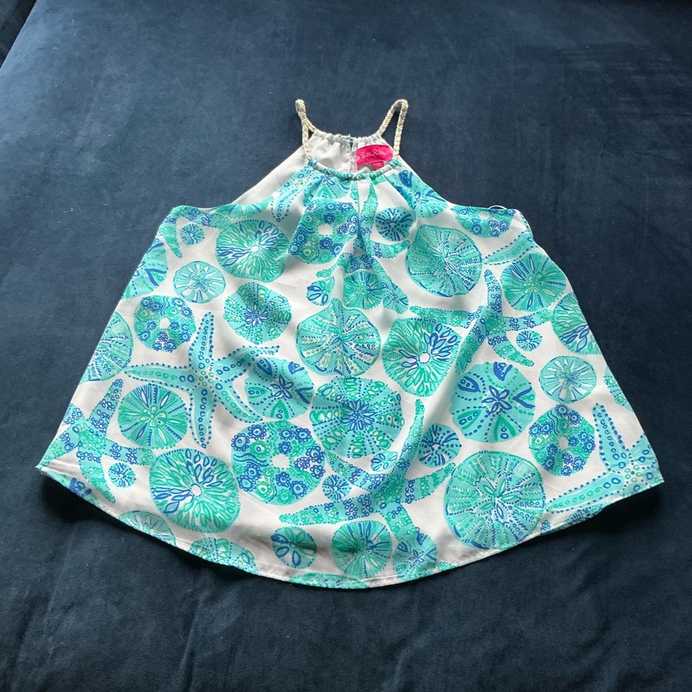 Lilly Pulitzer For Target Starfish Urchin Sand‎ Dollar Coastal Halter Top